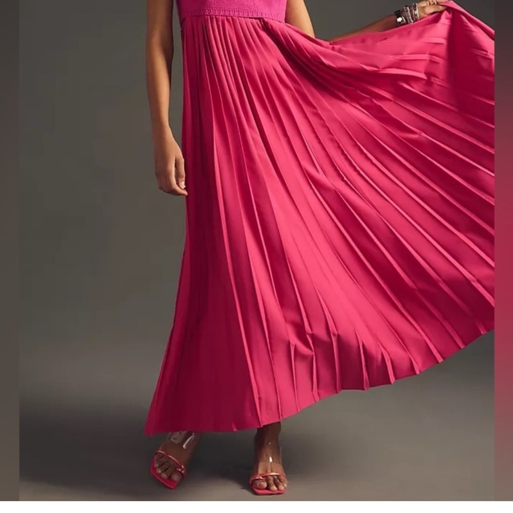 Mare mare x Anthropologie pleated dress - Picture 4 of 14